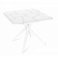 Стол SHT-TU30/TT30 83/83 белый/белый в гостиную