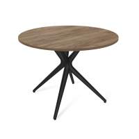 Стол SHT-TU30/90 ЛДСП черный/дуб галифакс табак в гостиную