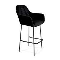 Стул барный Sheffilton SHT-ST38/S29 ночное затмение/черный муар