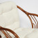 ТЕРРАСНЫЙ КОМПЛЕКТ " NEW BOGOTA " (2 кресла + стол) /с подушками/ротанг, кресло 61х67х78,5 см, диаметр стола 50см, coco brown (коричневый кокос)