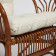 ТЕРРАСНЫЙ КОМПЛЕКТ " NEW BOGOTA " (2 кресла + стол) /с подушками/ротанг, кресло 61х67х78,5 см, диаметр стола 50см, coco brown (коричневый кокос)