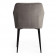 Кресло BREMO (mod. 708)ткань/металл, 58х55х83 см, высота до сиденья 48 см, серый barkhat 26/черный