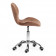 Офисное кресло Recaro (mod.007)металл, вельвет, 45x74+10см, коричневый (HLR11)