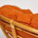 Кресло "PAPASAN" 23/01 W /с подушкой/Honey (мед), ткань Оранжевый, С 23