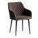 Кресло BREMO (mod. 708)ткань/металл, 58х55х83 см, высота до сиденья 48 см, темно-серый barkhat 14/черный