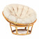 Кресло "PAPASAN" 23/01 W /с подушкой/Honey (мед), ткань Старт