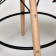 Стул барный Cindy Bar Chair (mod. 80)дерево бук/металл/пластик, 46х55х106 см, белый