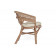 Кресло Secret De Maison Kolnс подушкой, натуральный ротанг, 73*69*82 см, Натуральный + white wash