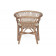 Кресло Secret De Maison Kolnс подушкой, натуральный ротанг, 73*69*82 см, Натуральный + white wash