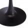 Стол TULIP 70 (mod. 46)металл / МДФ, 70 x 70 x 75 см, Black (черный)