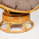 Кресло-качалка "PAPASAN" w 23/01 B / с подушкой /Honey (мед), экошерсть Коричневый, 1811-5