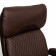 Кресло CHIEFкож/зам/ткань, коричневый/коричневый стеганный, 36-36/36-36 стеганный/24