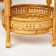 ТЕРРАСНЫЙ КОМПЛЕКТ "PELANGI" (стол со стеклом + 2 кресла) /без подушек/ротанг, кресло 65х65х77см, стол диаметр 64х61см, Honey (мед)