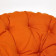 Кресло-качалка "PAPASAN" w 23/01 B / с подушкой /Cognac (коньяк), ткань Оранжевый, С 23