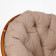 Кресло-качалка "PAPASAN" w 23/01 B / с подушкой /Pecan (орех), экошерсть Коричневый, 1811-5