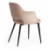 Кресло VALKYRIA (mod. 711)ткань/металл, 55х55х80 см, высота до сиденья 48 см, бежевый barkhat 5/черный