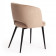 Кресло WIND (mod. 717)ткань/металл, 55х55х80 см, высота до сиденья 48 см, бежевый barkhat 5/черный