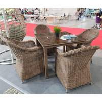 Мебель для ресторана Комплект мебели T257B/Y490 Beige (4+1) для кафе