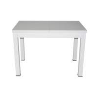 Стол раздвижной One, 110(149)*67, белый матовый, лдсп