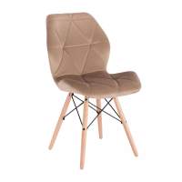 Стул Rio, светло-коричневый, велюр Стул Rio, светло-коричневый, велюр