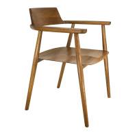 Стул из дуба массив натуральный, покрытие коньяк