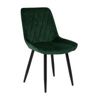 Стул Nika, темно-зеленый, велюр Стул Nika, темно-зеленый, велюр