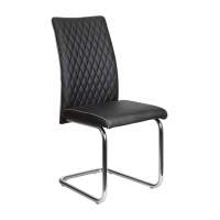 Стул Ronald, черный, экокожа Стул Ronald, черный, экокожа