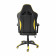 Кресло поворотное Raptor, желтый + черный, экокожа