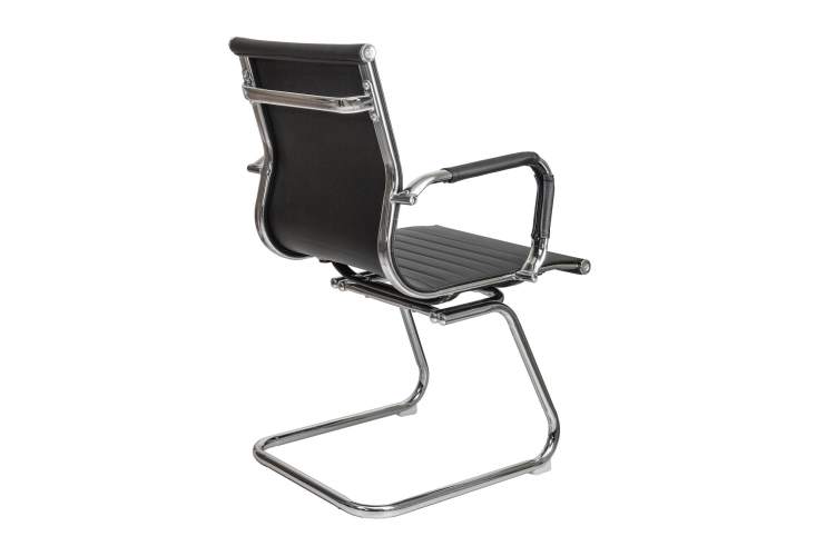 Стул MARIANI, экокожа, черный, ECONOM-3