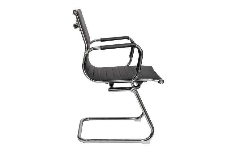 Стул MARIANI, экокожа, черный, ECONOM-2