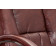 Кресло поворотное King, темно-коричневый, экокожа