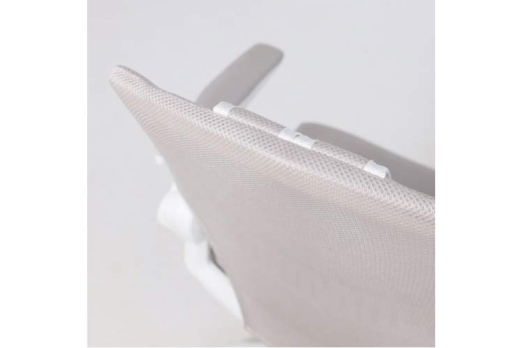 Кресло поворотное MOON, ткань, cерый-16