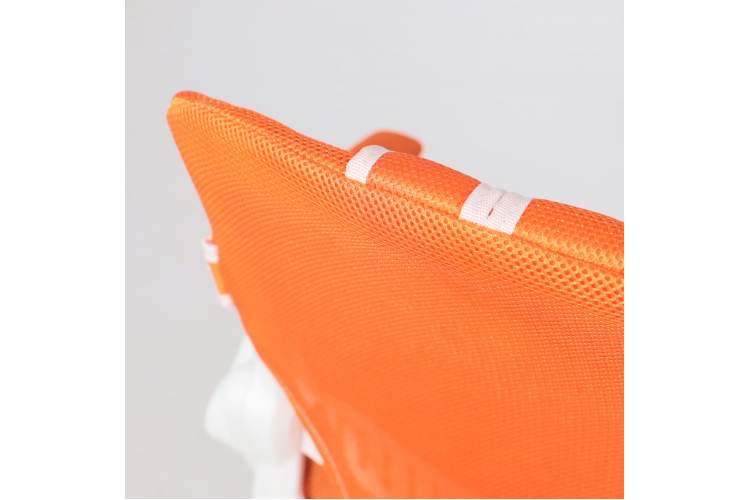 Кресло поворотное MOON, ткань, (оранжевый)-17