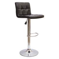 Стул барный Logos, черный, экокожа Стул барный Logos, черный, экокожа