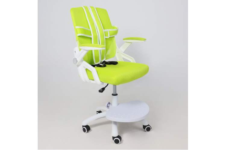 Кресло поворотное MOON, ткань, (салатовый)-12