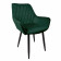 Кресло Pablo, темно-зеленый, велюр