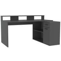 Стол компьютерный Интерлиния СК-14, антрацит, лдсп Стол компьютерный Интерлиния СК-14, антрацит, лдсп