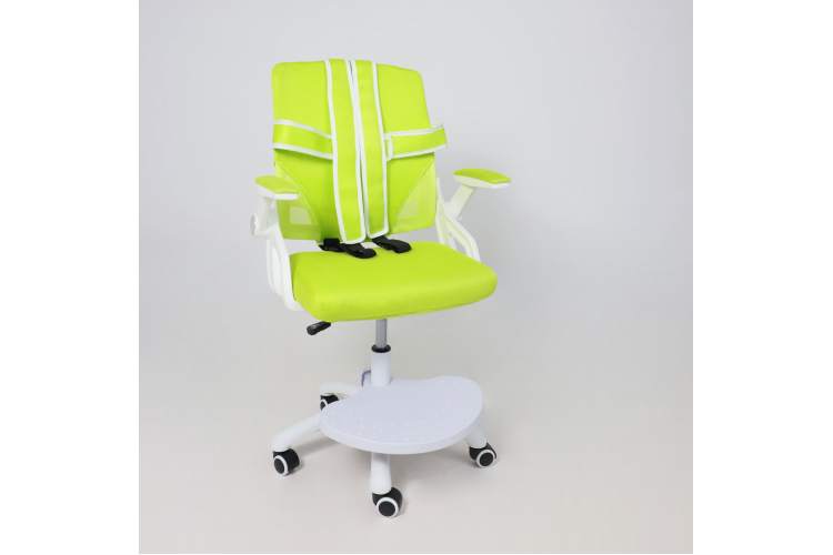 Кресло поворотное MOON, ткань, (салатовый)-19