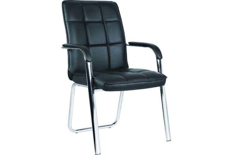 Стул Picasso, чёрный, экокожа