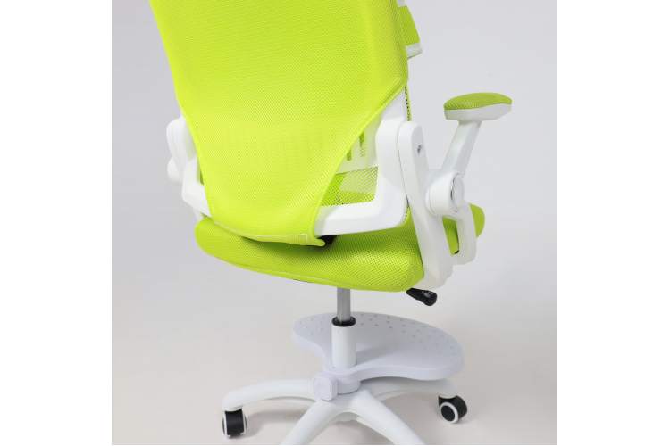 Кресло поворотное MOON, ткань, (салатовый)-18