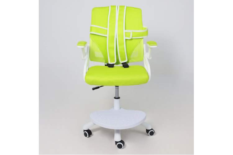 Кресло поворотное MOON, ткань, (салатовый)-11