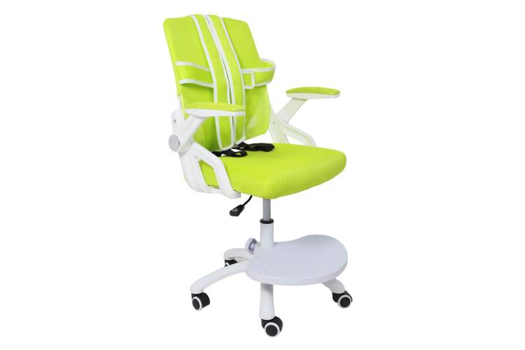 Кресло поворотное MOON, ткань, (салатовый)