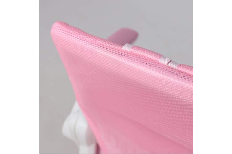 Кресло поворотное MOON, ткань, розовый-17