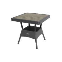 Стол пластиковый Ola Dom арт.ЭП 442349 76x76см квадратный (антрацит)