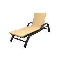 Лежак Бруно арт.7025-МП2025, ротанг искусственный (коричневый) "Garden story"