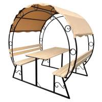 Каркас беседки Подкова арт.MG479 (без СПК) + доски+крепеж