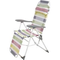 Кресло -шезлонг Ника К3/П арт.К3/П серый белый,серый,зеленый,красный, без м/э