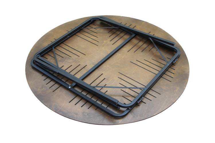 Набор мебели Бистро арт.КА6266+КА6280 коричневый, кругл.стол (4 кресла)-6