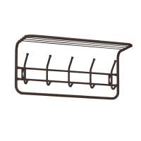 Вешалка с полкой 60 см арт.ВСП 6 М (медный антик)