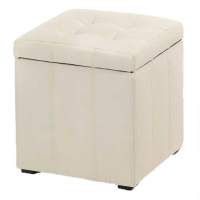 Банкетка Модерна арт.396854 экокожа, полиуретан (светло-бежевая)